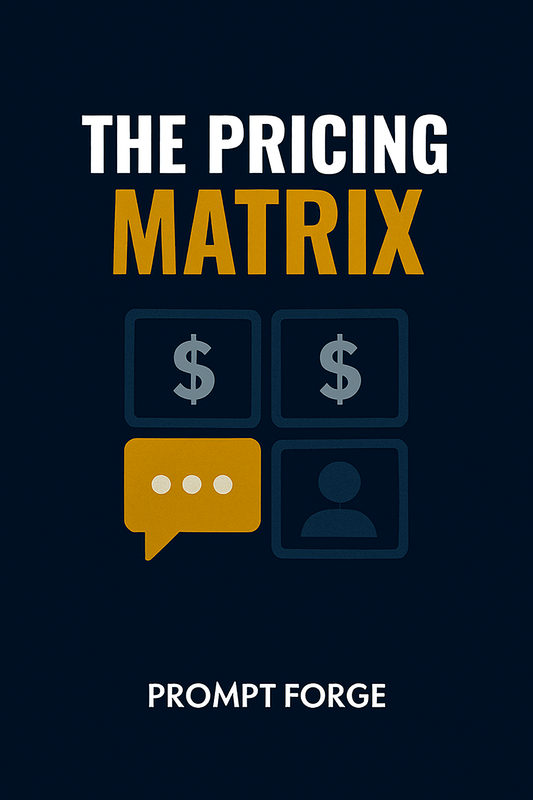 The Pricing Matrix