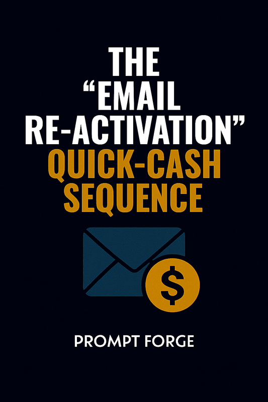 The "Email Re-Activation" Quick-Cash Sequence